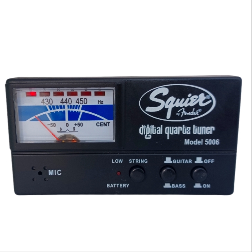 Fender Squier Model 5006 Starcaster Digital Quartz Guitar Bass Tuner